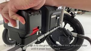 How to Detach and Charge Battery for Ultra-Lite Electric Wheelchair