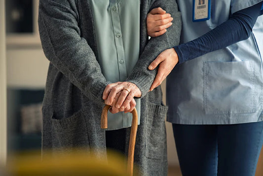 ACHIEVING UPRIGHT INDEPENDENCE & COMFORT WITH WALKING CANES