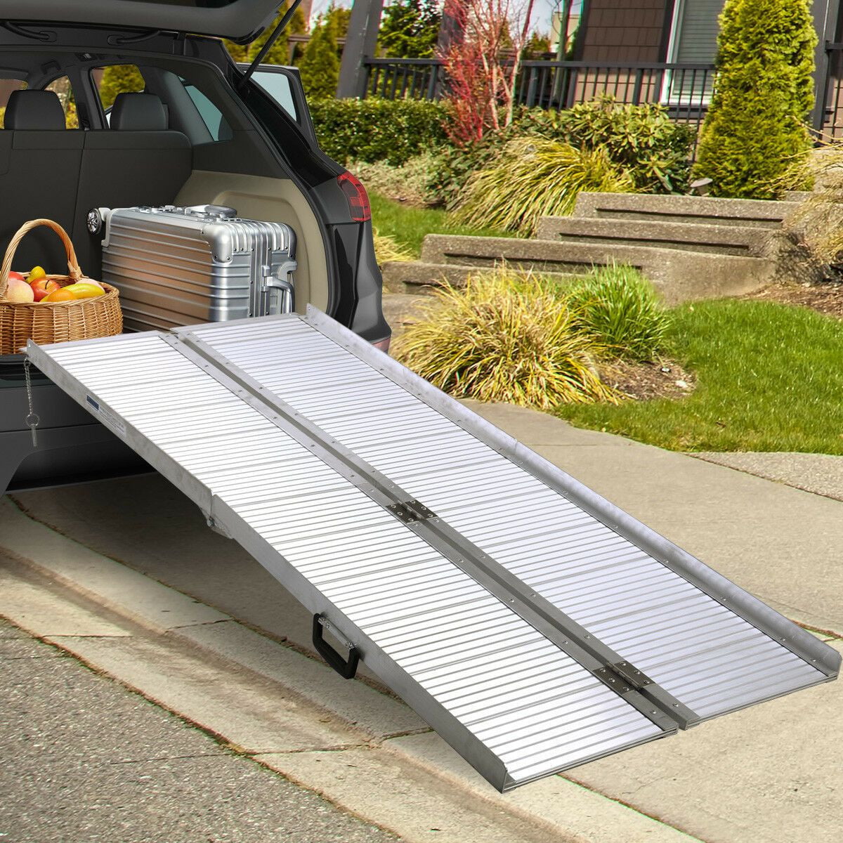 Aluminium Bi-fold wheelchair ramp