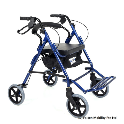Dual Function Rollator cum Wheelchair