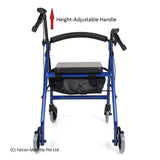 4-Wheel Aluminium Rollator