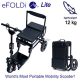eFOLDi Lightweight Folding Mobility Scooter (12kg)